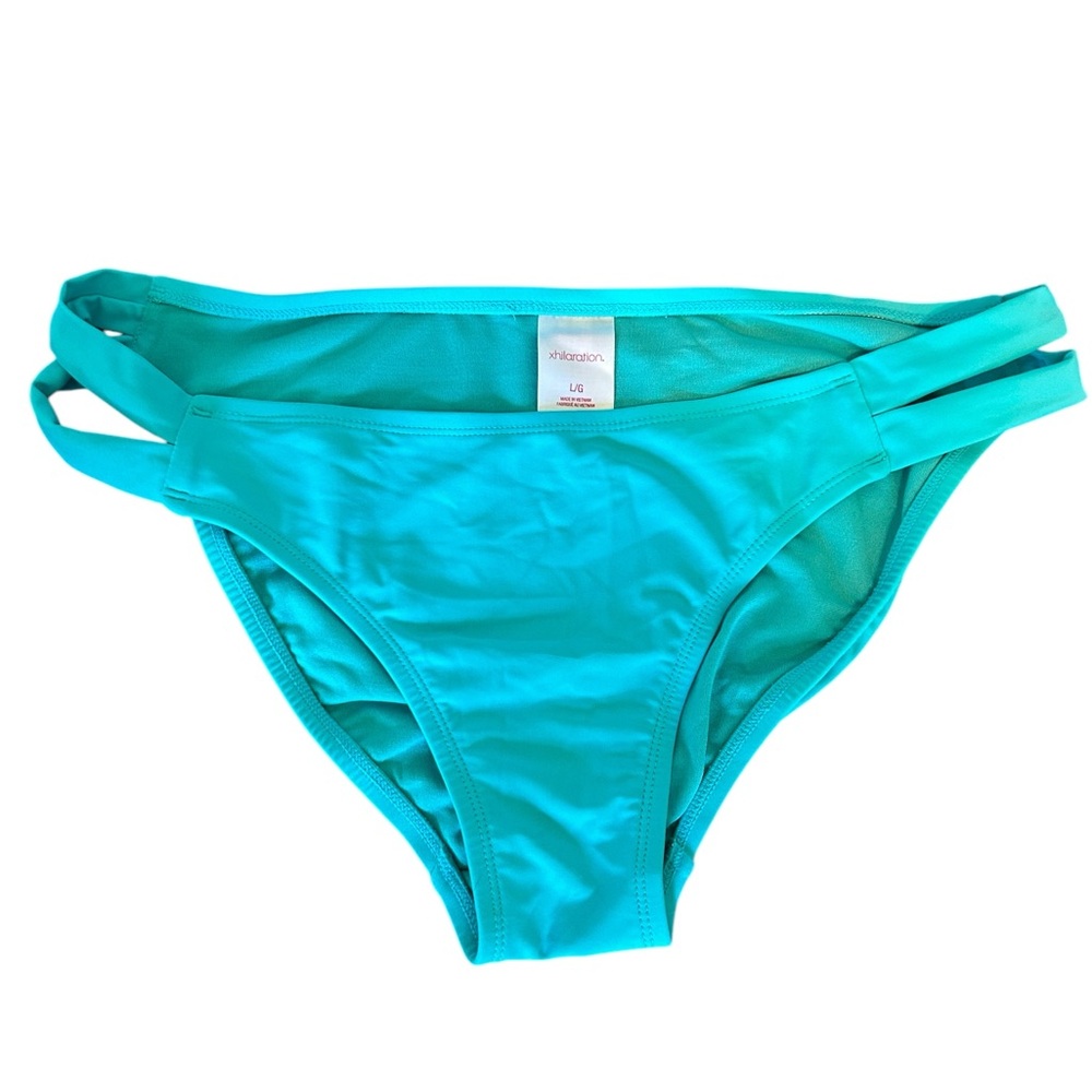Women's Turquoise Bikini Bottom